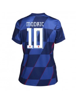 Hrvatska Luka Modric #10 Zenski Gostujuci Dres EP 2024 Kratak Rukavima